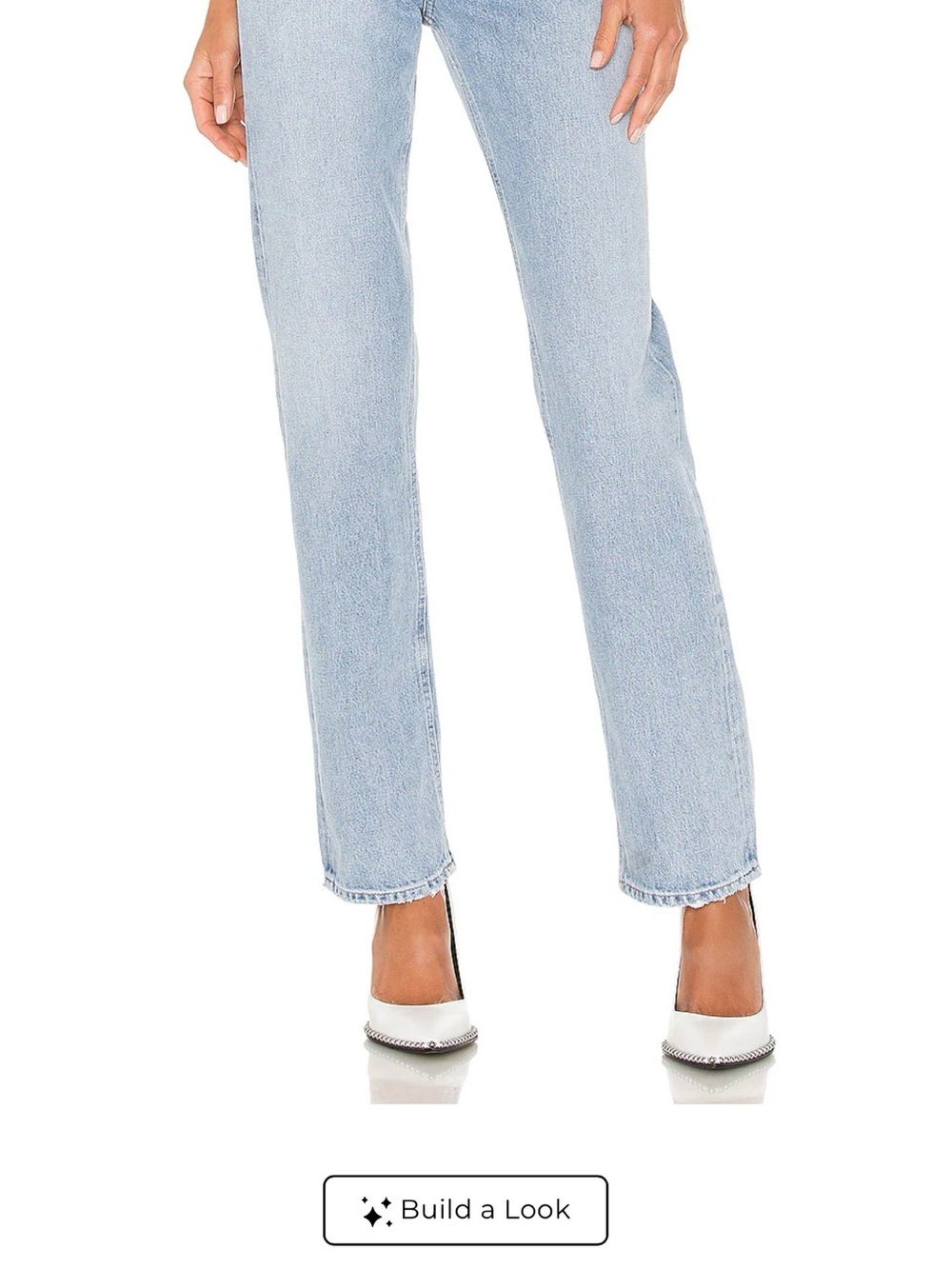 AGOLDE Lana Mid-Rise Vintage Straight